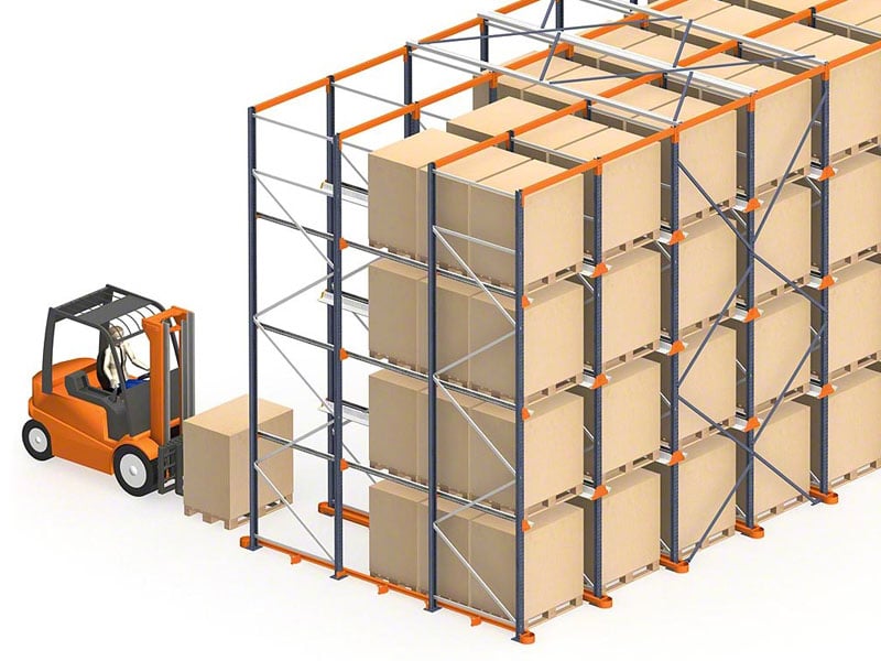 Double-Deep-Pallet-Racking