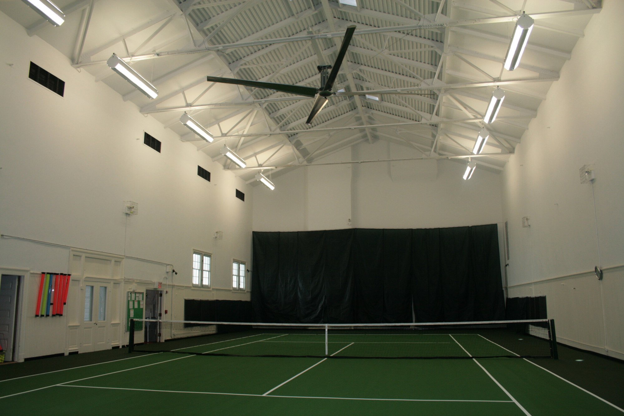 upper tennis court