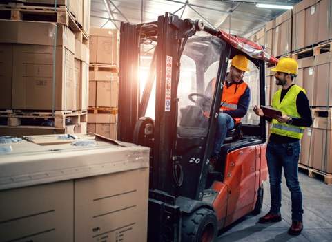 Sit Down Counter Balance Forklift Operator Safety Training